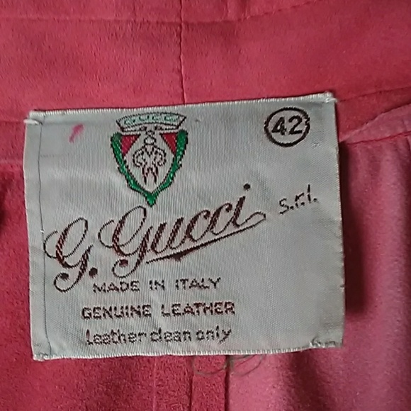 Vintage suede Gucci two piece - Picture 4 of 4